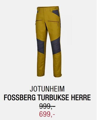 Sport 1 JOTUNHEIM FOSSBERG TURBUKSE HERRE tilbud