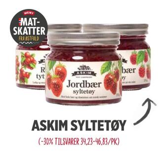 Meny Askim syltetøy tilbud