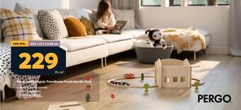 Megaflis Pergo laminatgulv trondheim fresh nordic oak tilbud