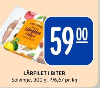 Rema 1000 LÅRFILET I BITER tilbud