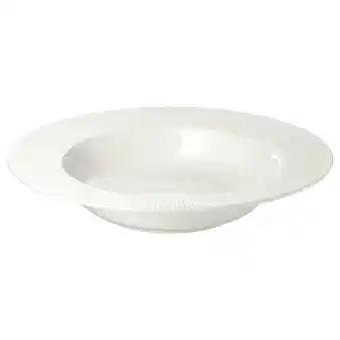 IKEA Ofantligt dyp tallerken, hvit, 24 cm tilbud