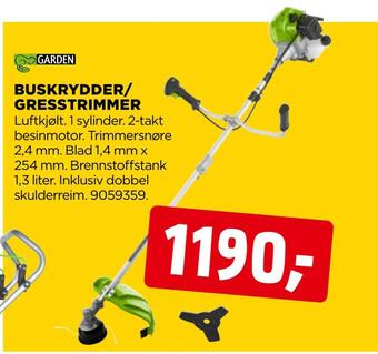 jem & fix Buskrydder/ gresstrimmer tilbud