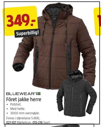 Jula Fôret jakke herre tilbud