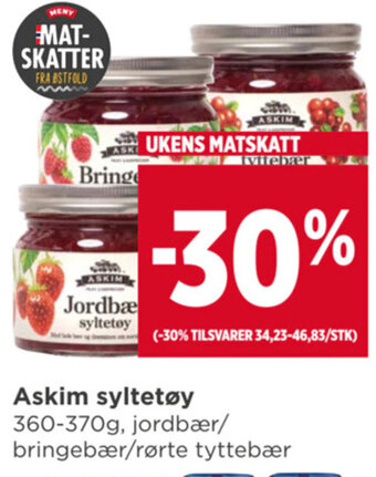 Meny Askim syltetøy tilbud
