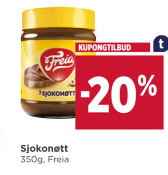 Meny Sjokonøtt 350g, Freia tilbud