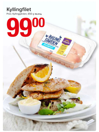 Spar Kyllingfilet tilbud