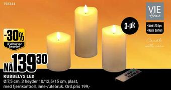 Europris Kubbelys led tilbud