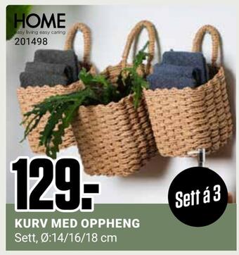 Europris Kurv med oppheng tilbud