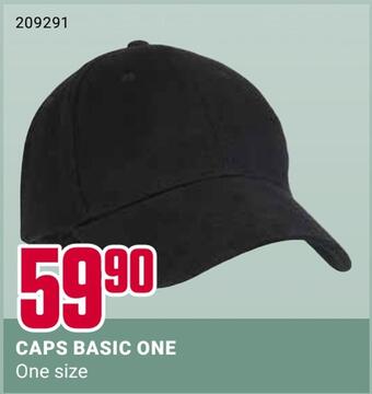 Europris Caps basic one tilbud