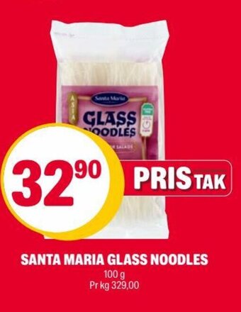 Coop Extra SANTA MARIA GLASS NOODLES tilbud