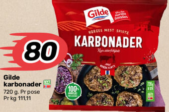Matkroken Gilde karbonader tilbud