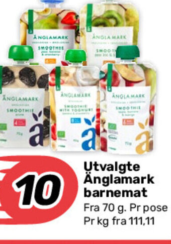 Matkroken Utvalgte Änglamark barnemat tilbud