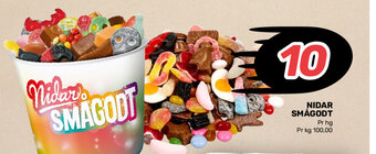 Matkroken NIDAR SMÅGODT tilbud