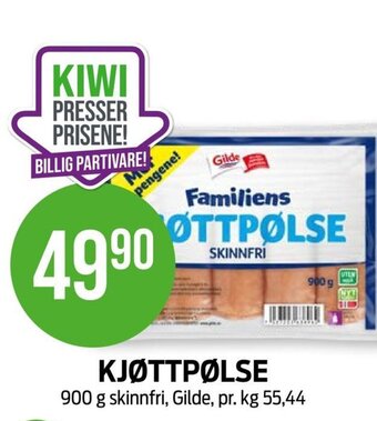 Kiwi KJØTTPØLSE tilbud