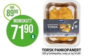 Kiwi TORSK PANKOPANERT tilbud