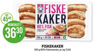 Kiwi FISKEKAKER tilbud
