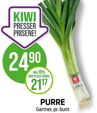 Kiwi PURRE tilbud
