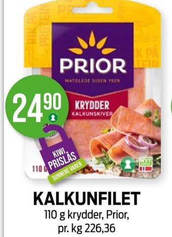 Kiwi KALKUNFILET tilbud