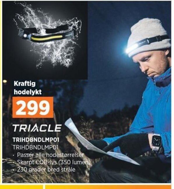 POWER TRIACLE TRIHDBNDLMP01 tilbud