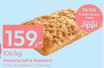Gigaboks Focaccia salt & rosmarin tilbud