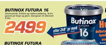 Coop Byggmix Butinox futura 16 tilbud