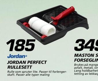 Coop Byggmix Jordan perfect rullesett tilbud