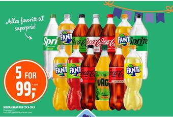 Coop Obs Mineralvann fra coca-cola tilbud