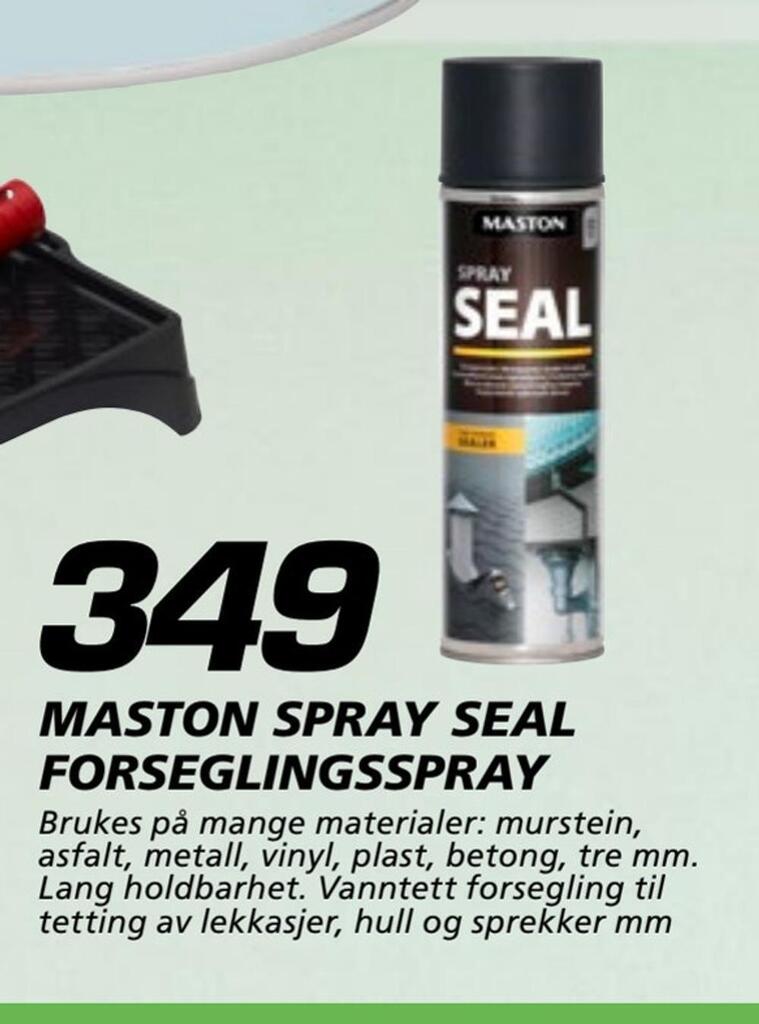 Coop Byggmix Maston spray seal forseglingsspray tilbud