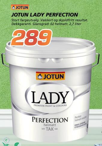 Coop Byggmix Jotun lady perfection tilbud