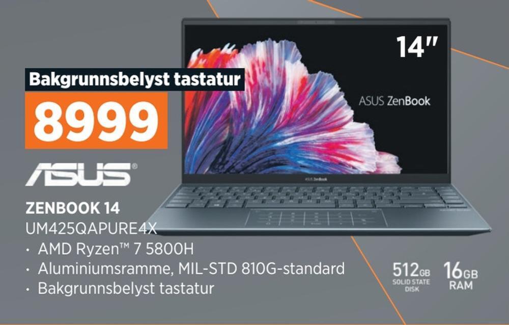 POWER Zenbook 14 tilbud