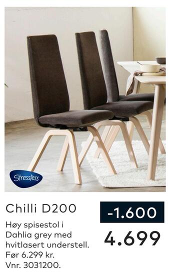 Skeidar Chilli d200 tilbud