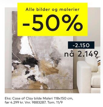 Skeidar Case of clay bilde maleri tilbud