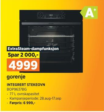 POWER Integrert stekeovn tilbud