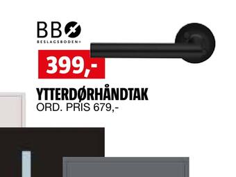 Bauhaus Ytterdørhåndtak tilbud