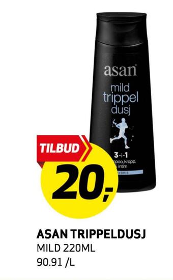 Bunnpris Asan trippeldusj tilbud