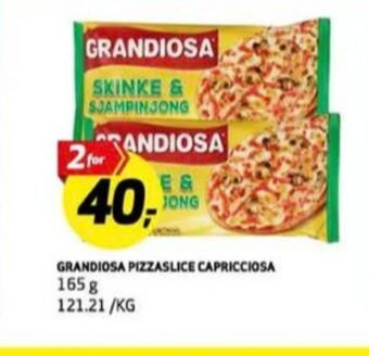 Bunnpris Grandiosa pizza tilbud