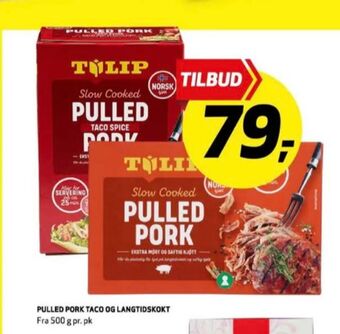Bunnpris Tulip pulled pork tilbud