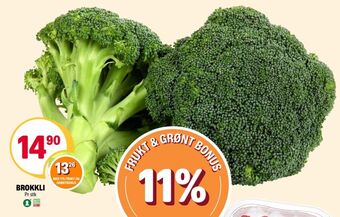 Coop Extra Ukjent brokkoli tilbud