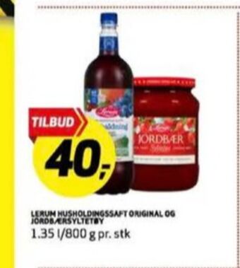 Bunnpris Lerum saft tilbud