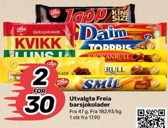 Japp sjokoladebar