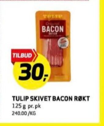 Bunnpris Tulip baconskiver tilbud