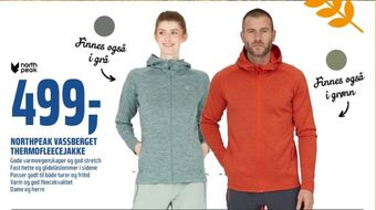 Coop Obs Northpeak jakke tilbud