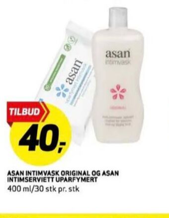 Bunnpris Asan intimvask tilbud