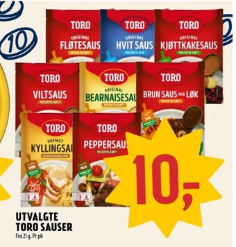 Coop Prix Toro saus tilbud