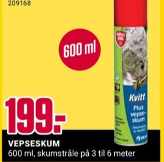 Europris Kvitt vepseskum tilbud