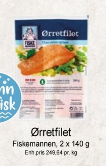 Joker Fiskemannen ørretfilet tilbud
