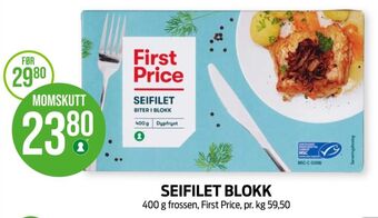 Kiwi First price seifilet tilbud
