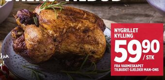 Meny Ukjent kylling tilbud