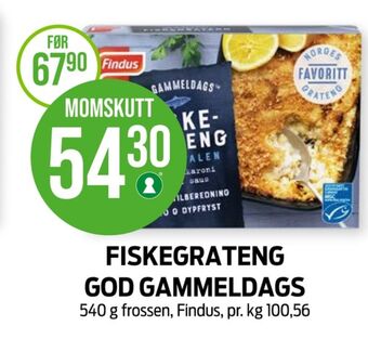 Kiwi Findus fiskeretter tilbud