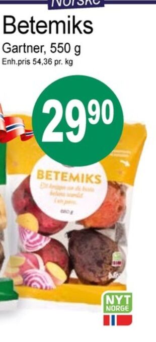 Joker Gartner betemix tilbud